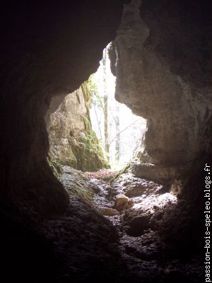 Entrée de la Grotte de Saint-Catherine
